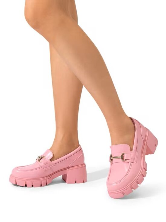 Dream Pairs Shoes - DREAM PAIRS CHUNCY LOAFER WOMEN'S SHOES COLOR PINK SIZE US 6.5
